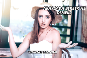 Arapçada Berber Ne Demek?