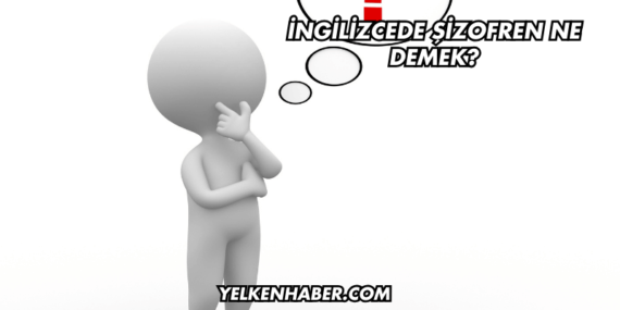 İngilizcede Şizofren Ne Demek?