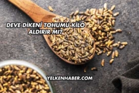Deve Dikeni Tohumu Kilo Aldırır mı?