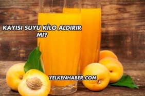 Kayısı Suyu Kilo Aldırır mı?