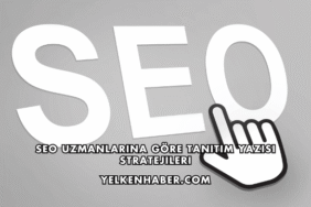 SEO Uzmanlarına Göre Tanıtım Yazısı Stratejileri